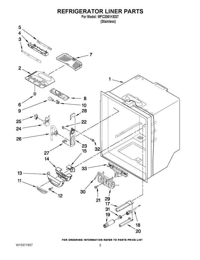 Diagram for MFC2061KES7