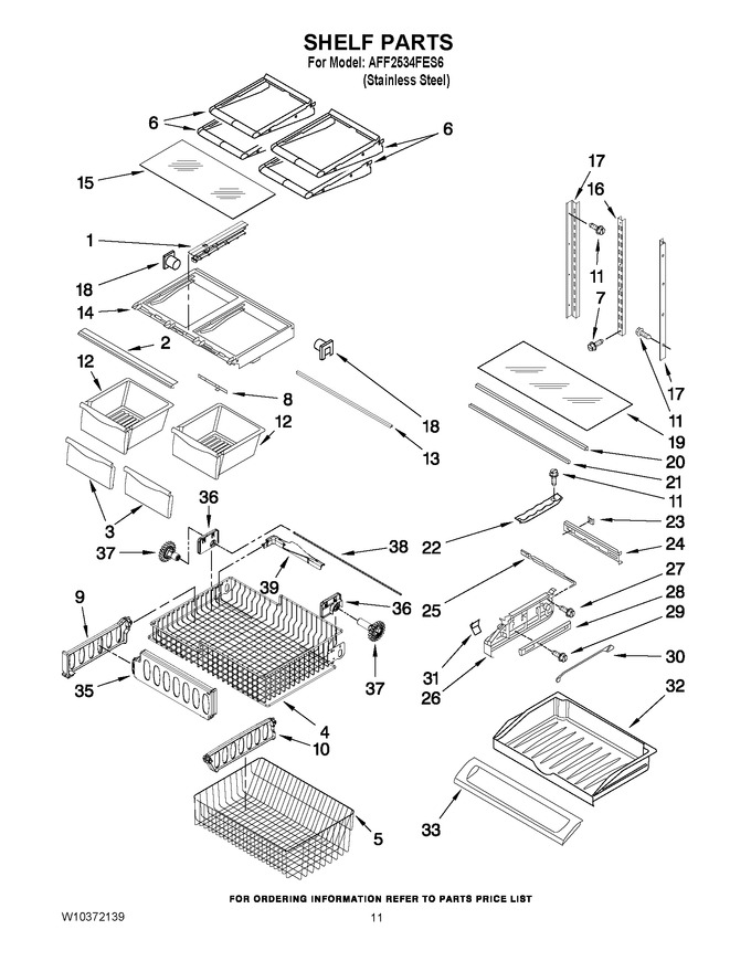 Diagram for AFF2534FES6