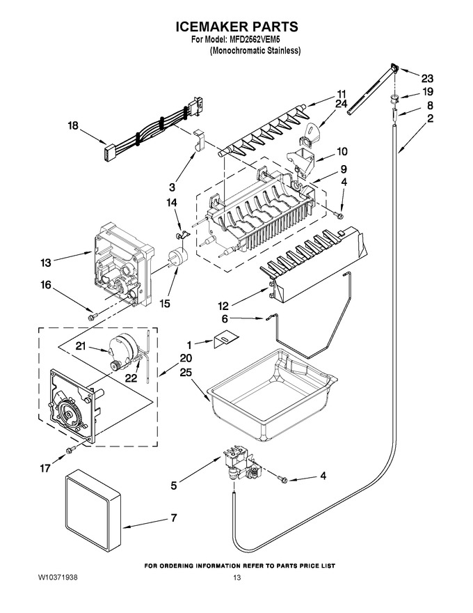 Diagram for MFD2562VEM5