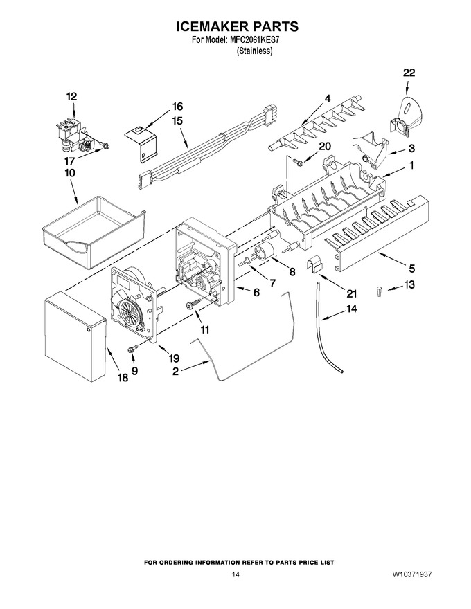 Diagram for MFC2061KES7