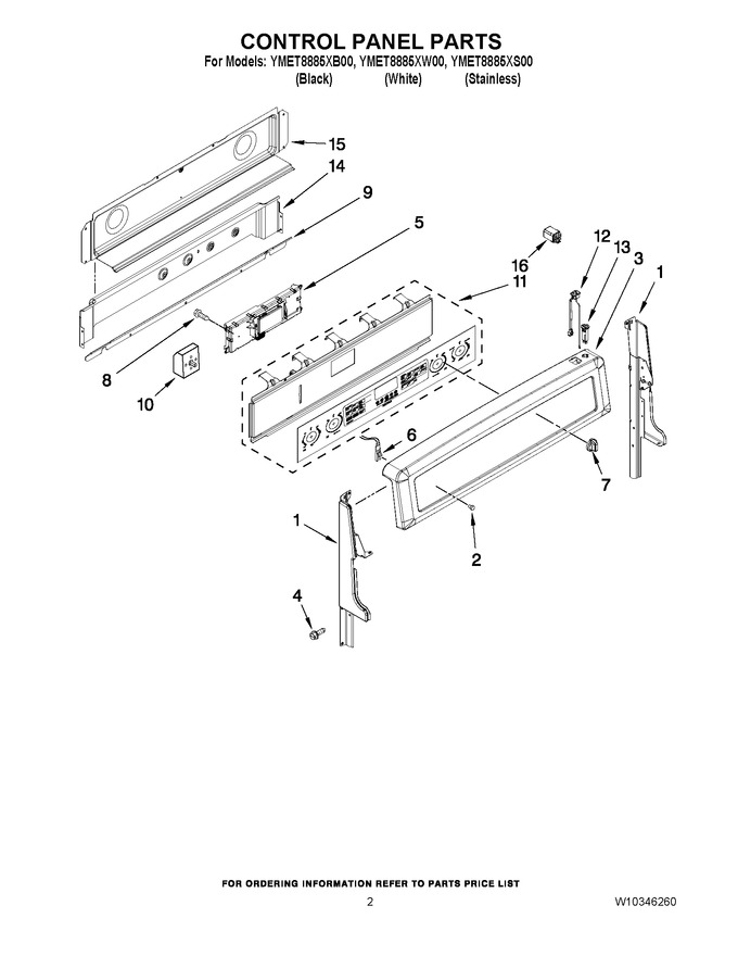 Diagram for YMET8885XS00