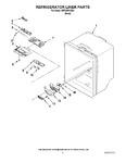Diagram for 04 - Refrigerator Liner Parts