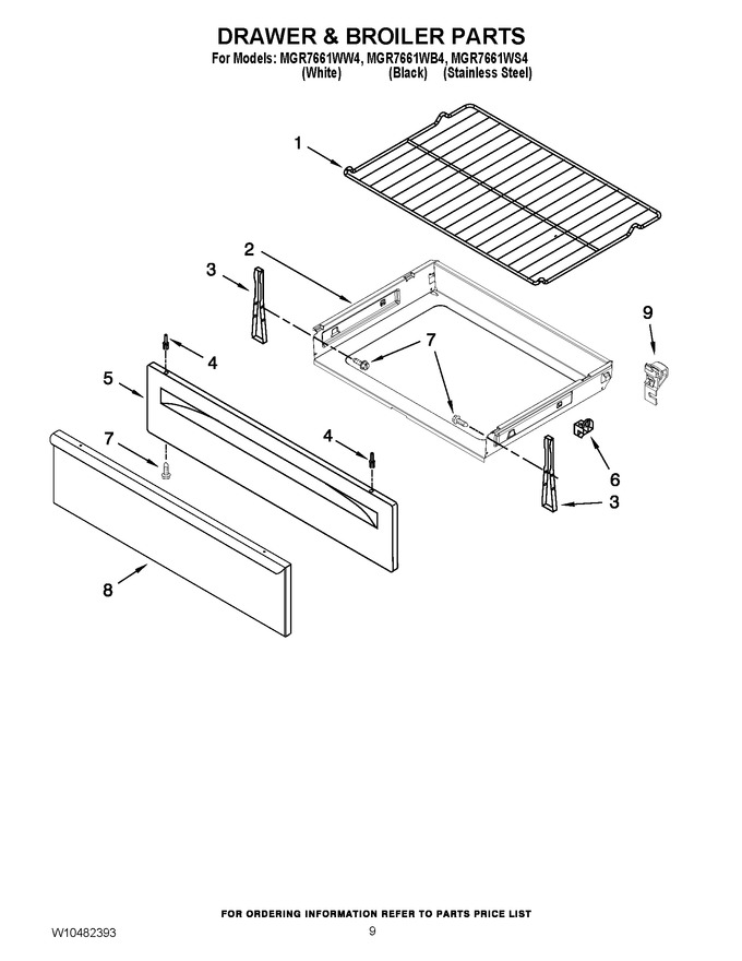 Diagram for MGR7661WW4