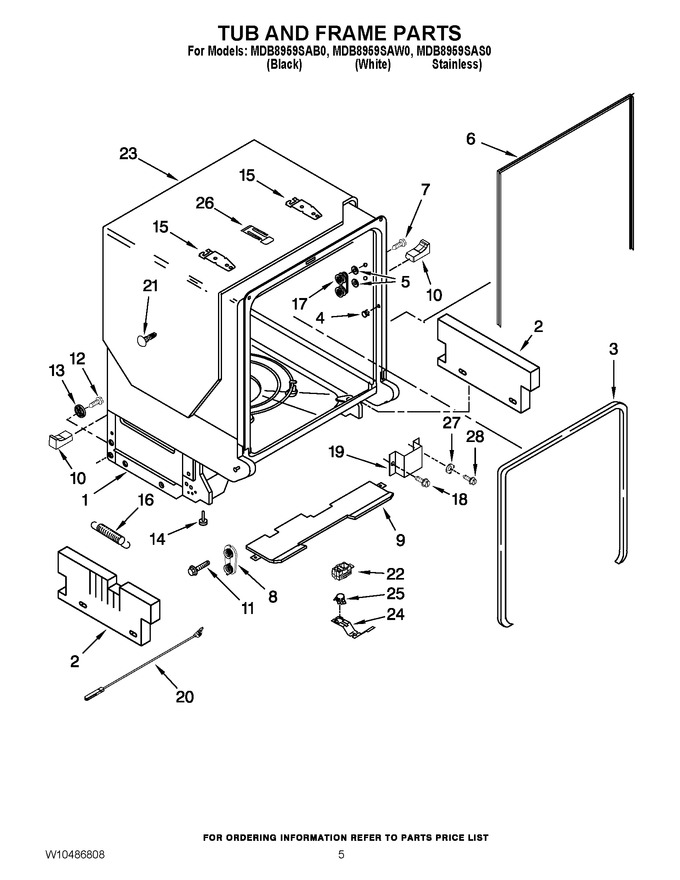 Diagram for MDB8959SAS0