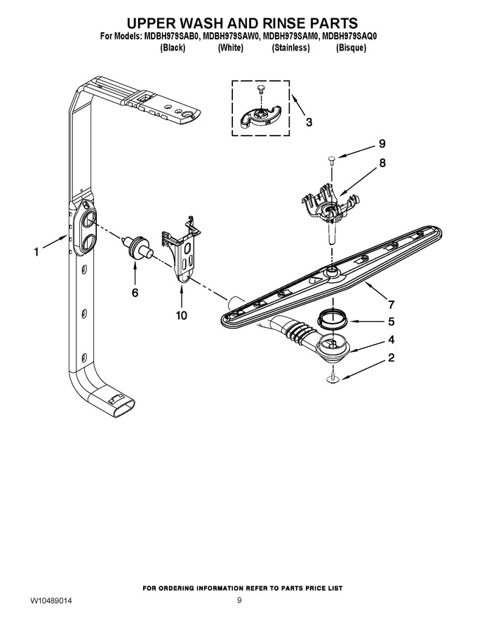 Diagram for MDBH979SAB0