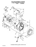 Diagram for 05 - Tub And Basket Parts