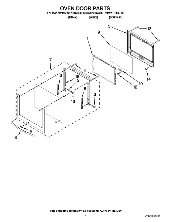Diagram for MMW9730AS00