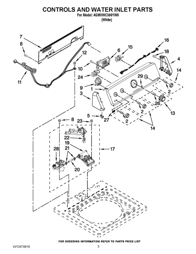 Diagram for 4GMVWC300YW0