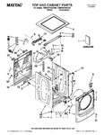 Diagram for 01 - Top And Cabinet Parts