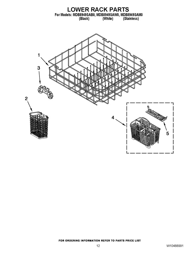 Diagram for MDB8949SAW0