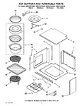 Diagram for 08 - Top Support And Turntable Parts