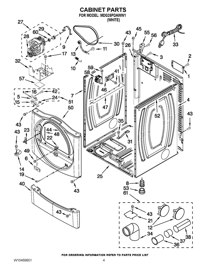 Diagram for MDG25PDAWW1