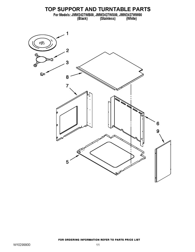 Diagram for JMW2427WB00