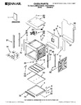 Diagram for 01 - Oven Parts