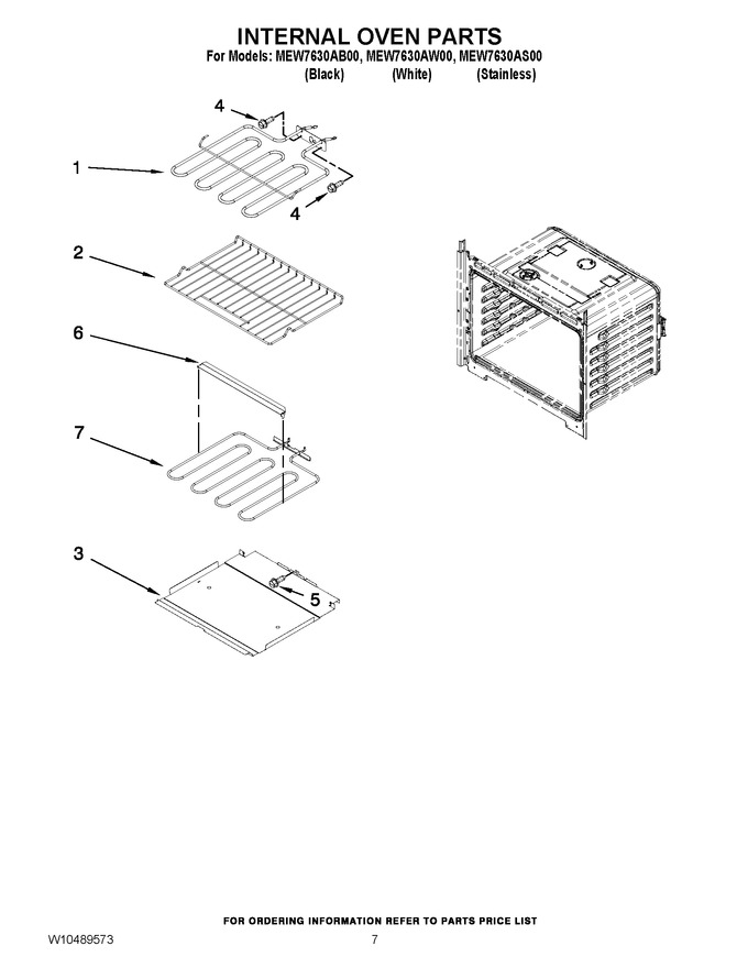 Diagram for MEW7630AW00