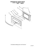 Diagram for 03 - Microwave Door Parts