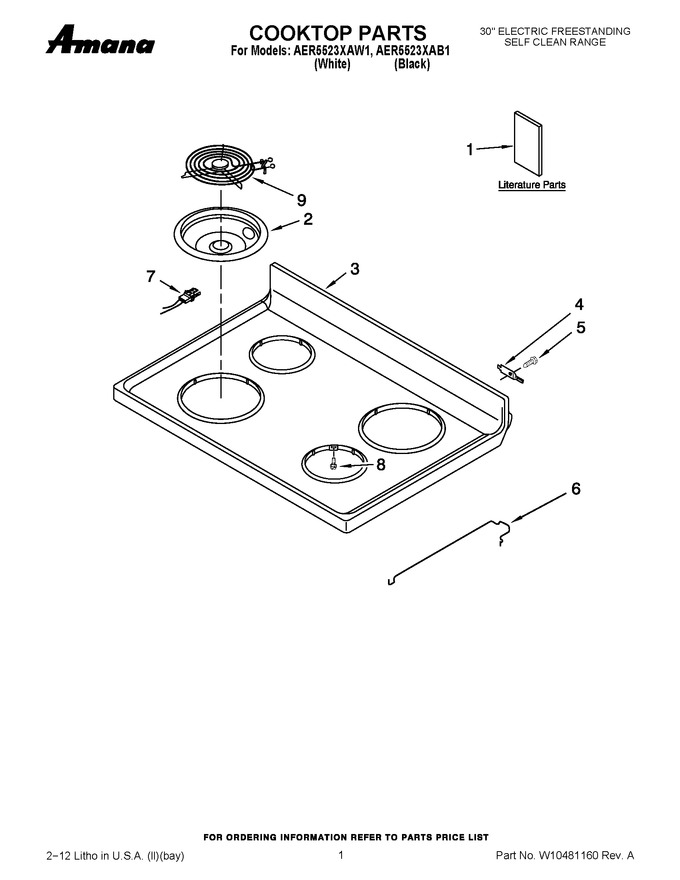 Diagram for AER5523XAW1