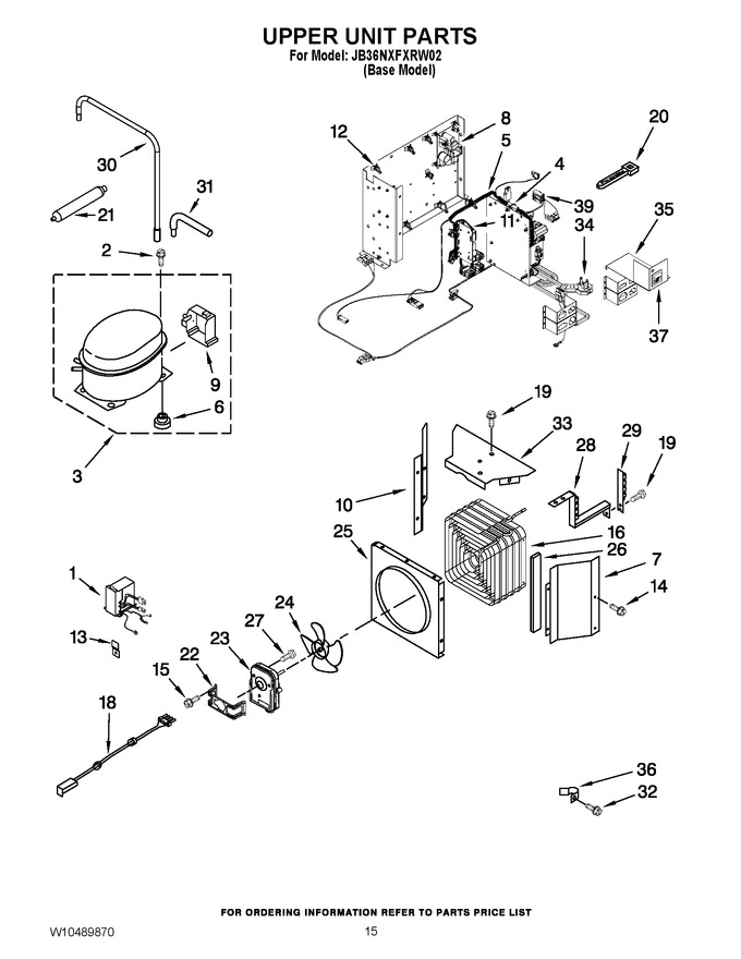 Diagram for JB36NXFXRW02
