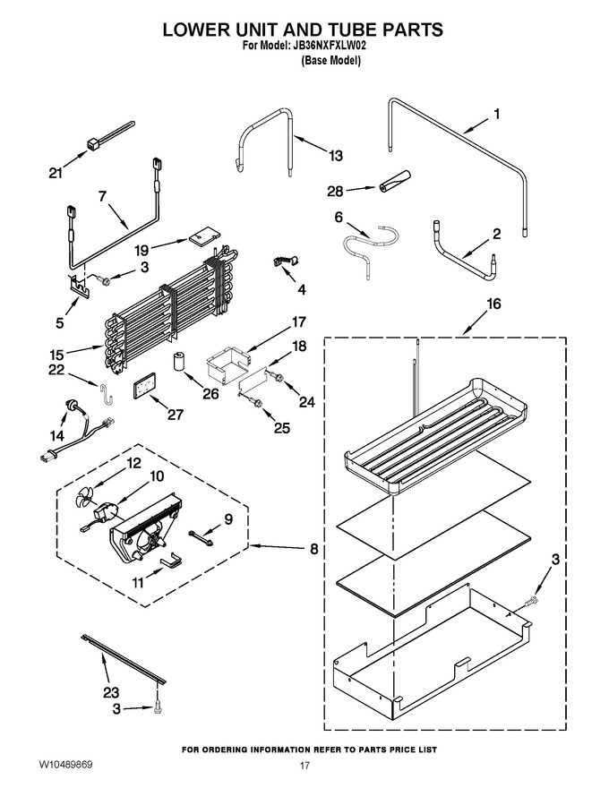 Diagram for JB36NXFXLW02