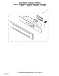 Diagram for 02 - Control Panel Parts