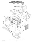Diagram for 02 - Upper Oven Parts