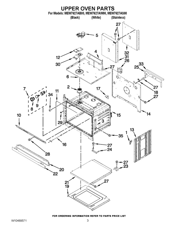 Diagram for MEW7627AS00