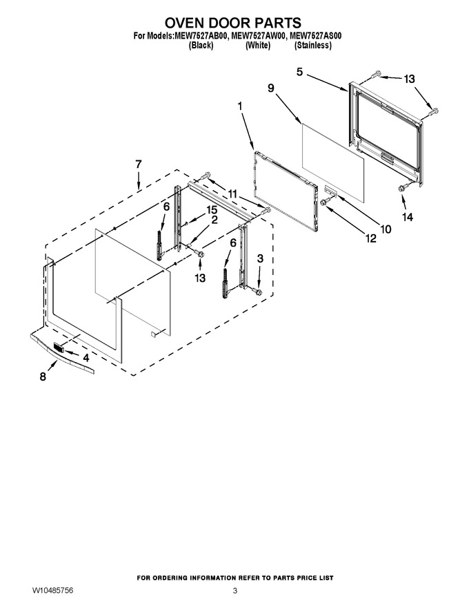 Diagram for MEW7527AW00