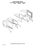 Diagram for 02 - Oven Door Parts