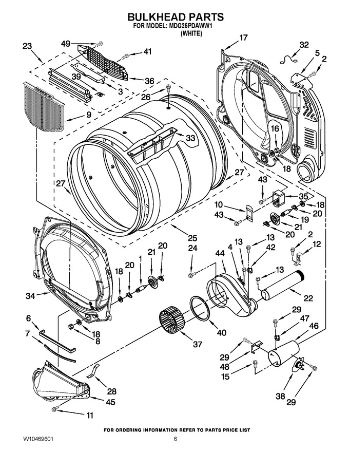 Diagram for MDG25PDAWW1