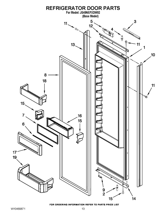 Diagram for JS48NXFXDW02
