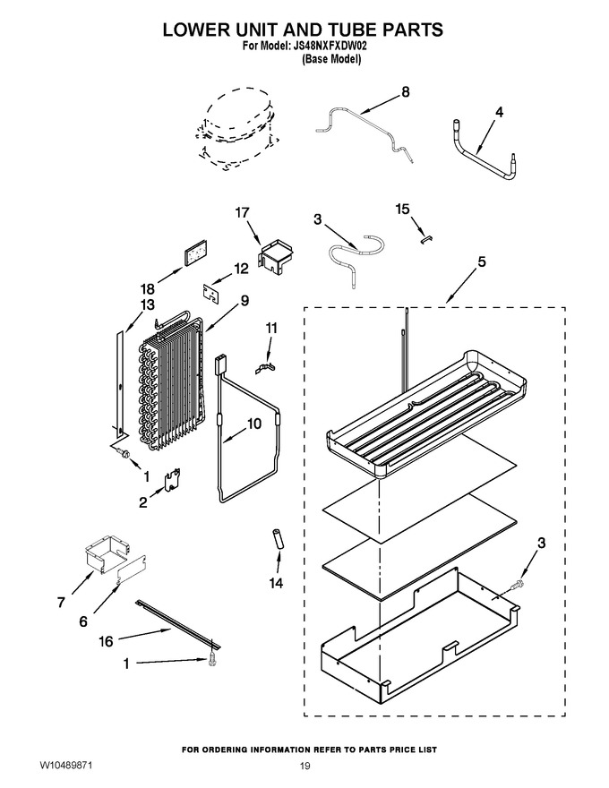 Diagram for JS48NXFXDW02