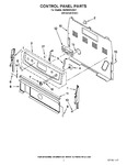 Diagram for 02 - Control Panel Parts