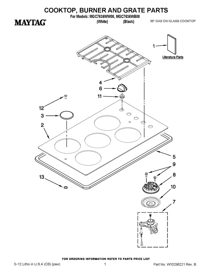 Diagram for MGC7636WB00