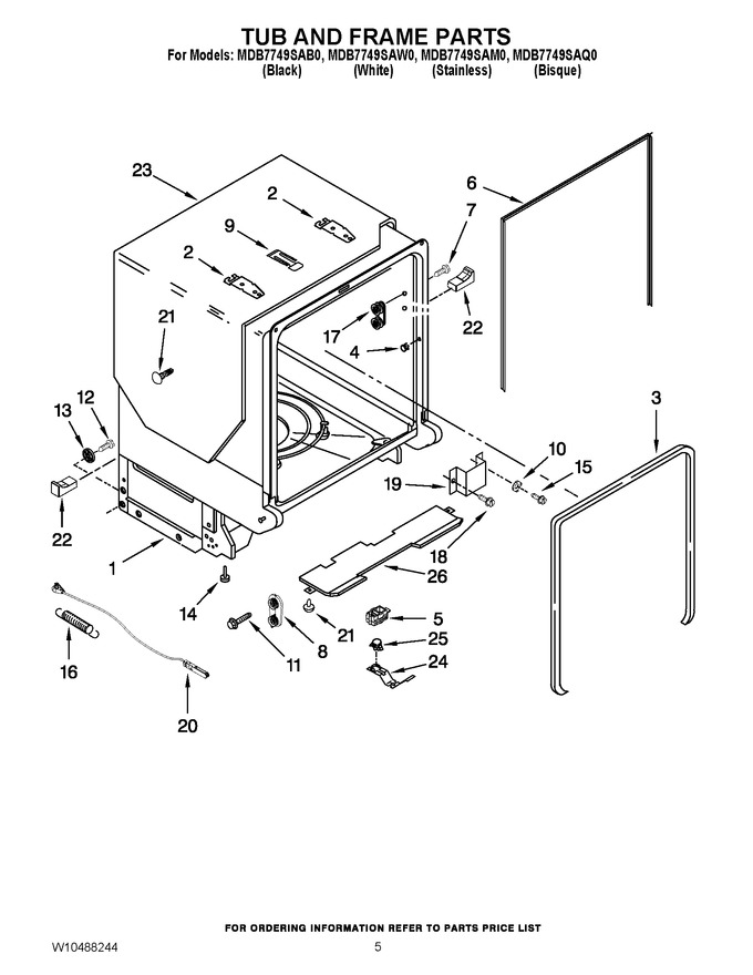 Diagram for MDB7749SAQ0
