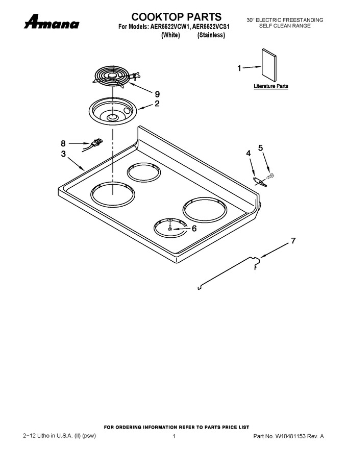 Diagram for AER5522VCS1