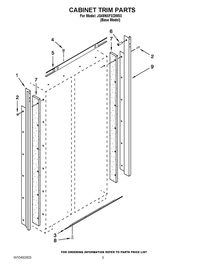 Diagram for JS48NXFXDW03