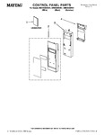 Diagram for 01 - Control Panel Parts