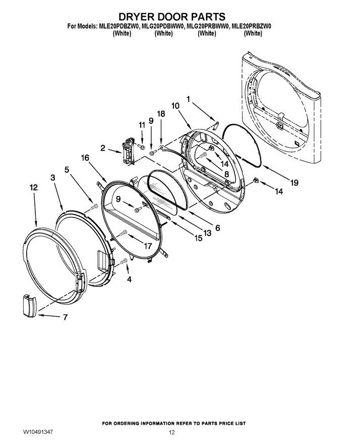 Diagram for MLE20PDBZW0