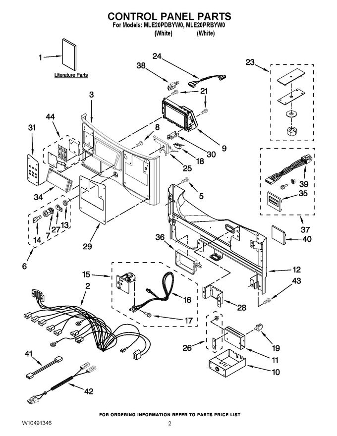 Diagram for MLE20PRBYW0