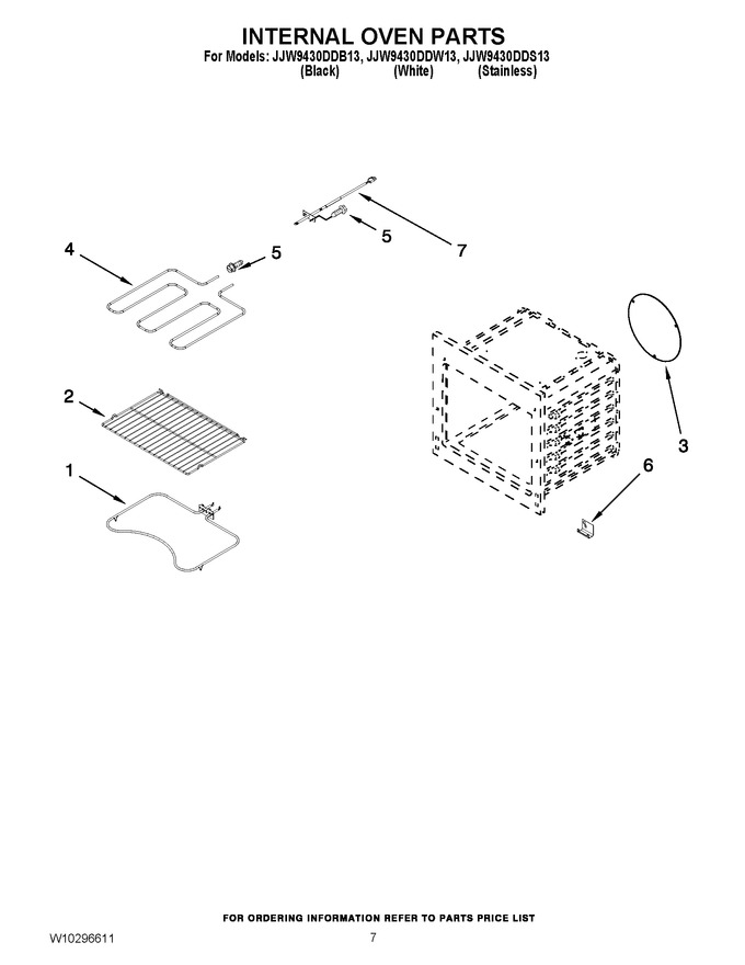 Diagram for JJW9430DDW13