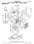 Diagram for 01 - Oven Parts