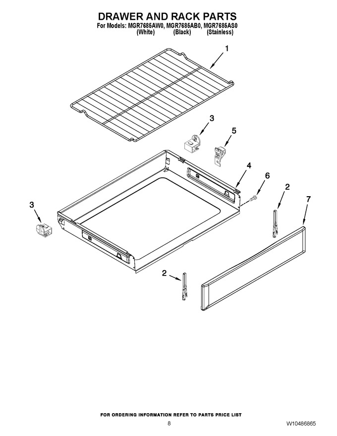 Diagram for MGR7685AB0