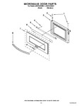Diagram for 07 - Microwave Door Parts