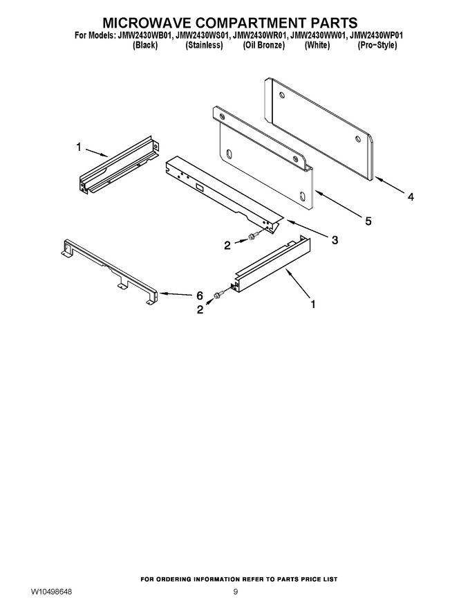 Diagram for JMW2430WS01
