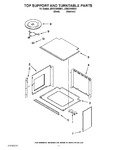 Diagram for 08 - Top Support And Turntable Parts