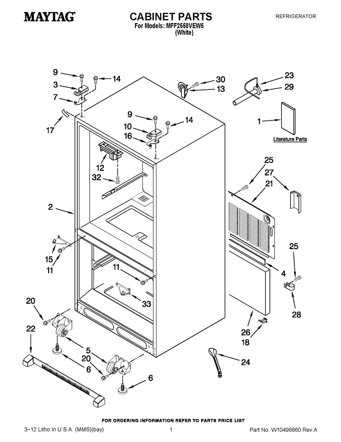 Diagram for MFF2558VEW5