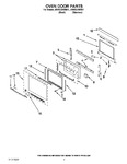 Diagram for 02 - Oven Door Parts
