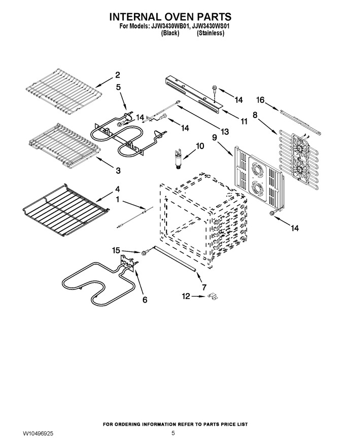 Diagram for JJW3430WB01