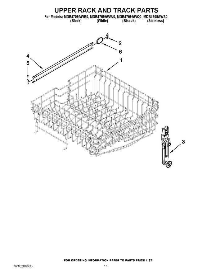 Diagram for MDB4709AWB0