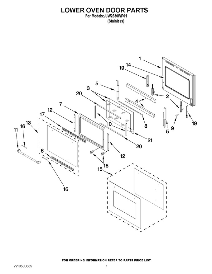 Diagram for JJW2830WP01